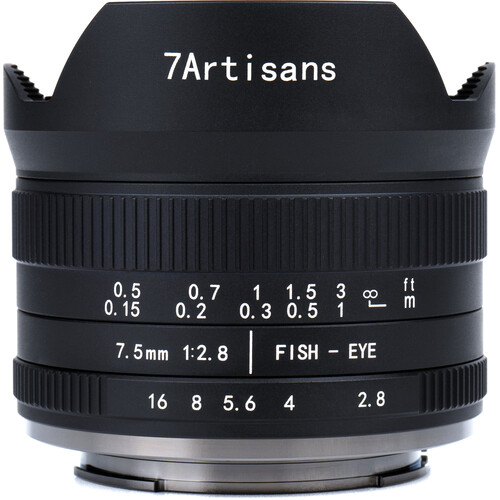 7Artisans 7.5mm f/2.8 II Fisheye za Canon RF - 4